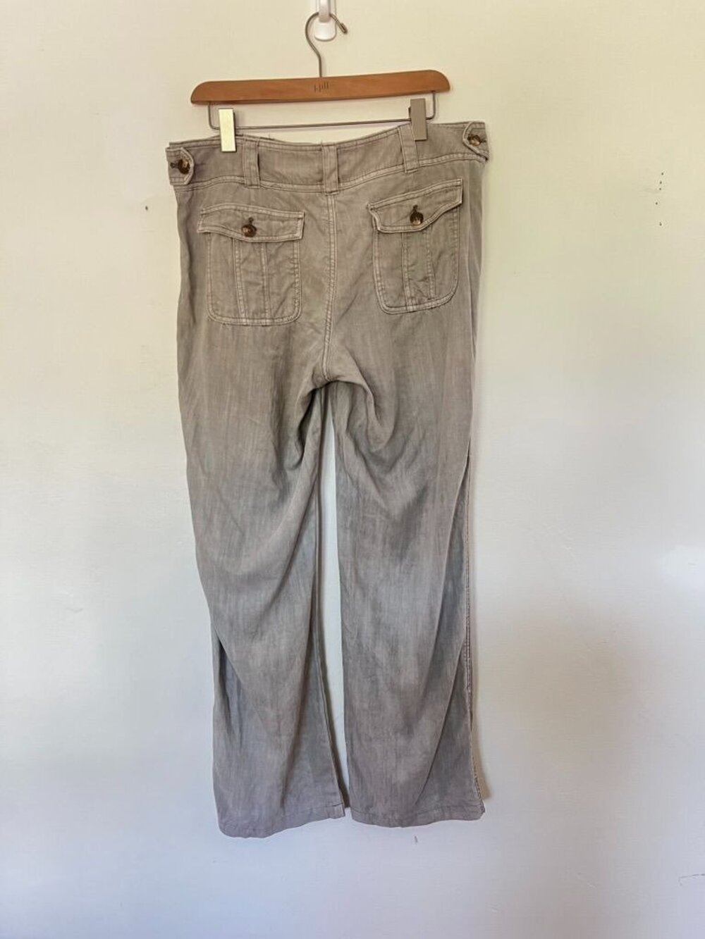 Sundance Province Tencel Pants Sz 12 Light Academia Boho Lightweight Soft - Picture 3 of 10